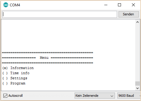 Serial Monitor Serial Monitor