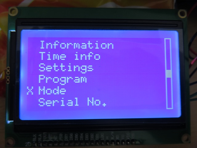 Graphic display Graphic display